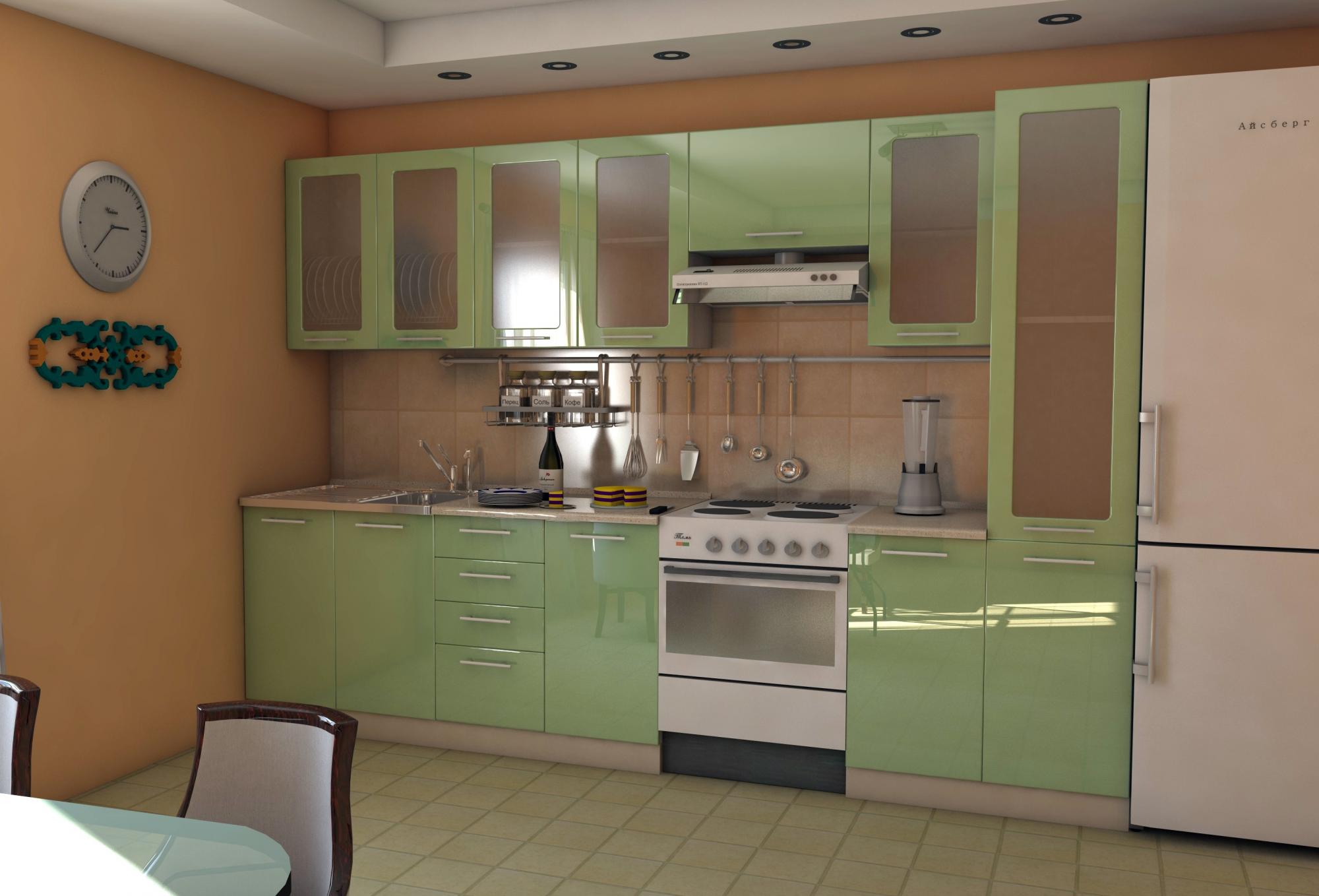Кухонные гарнитуры цвета