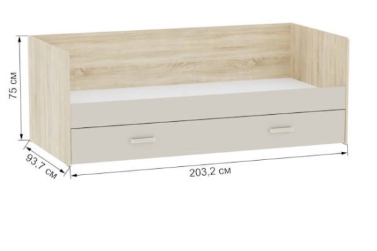 Кровать универсальная "Бланка" (2 спальных места)