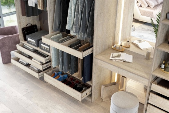 Гардеробная Этна (модульная)