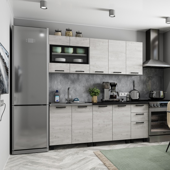 Кухня Сканди 2м №1 без столешницы