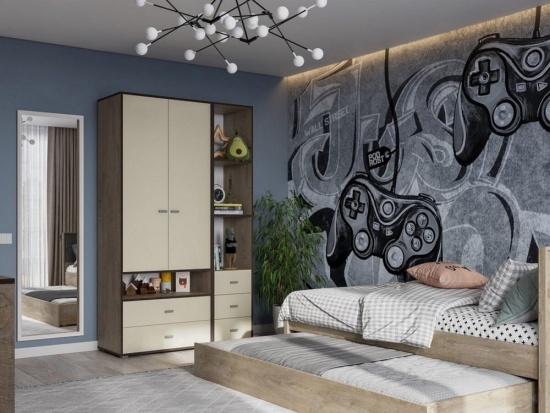 Детская Этна ЛДСП Алебастр