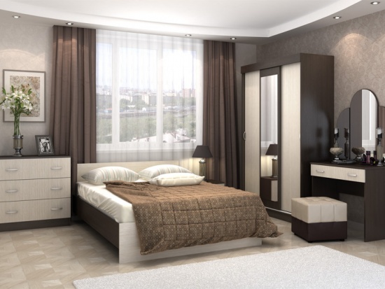 Спальня Басса венге/дуб белфорт