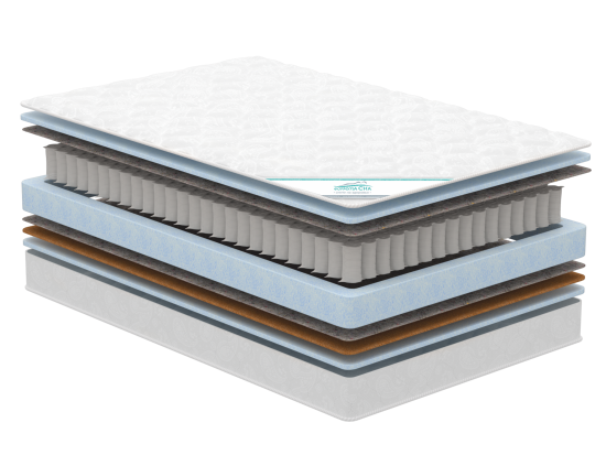 Матрац Бригсон хлопок 90*190/195/200