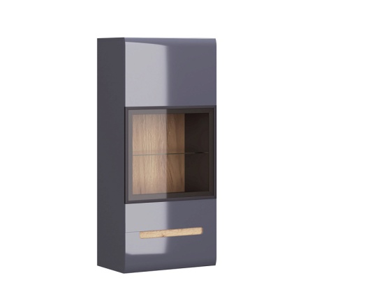 Стокгольм Витрина навесная со стеклом