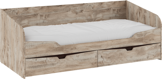 Хилтон Кровать 0,9м с ящиками