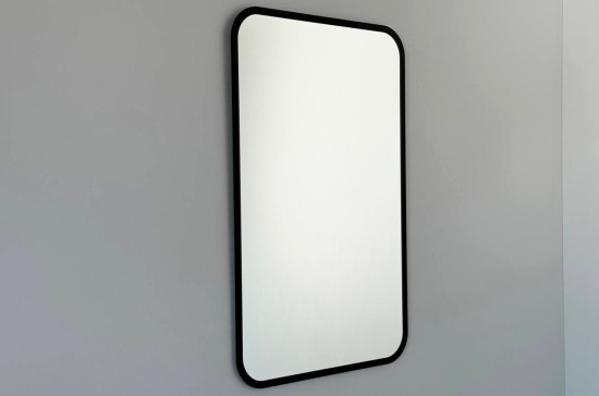 Зеркало Фортуна 3 черный, белый, золото