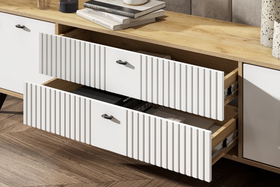 "Милан" Тумба для телевидеоаппаратуры с ящиками