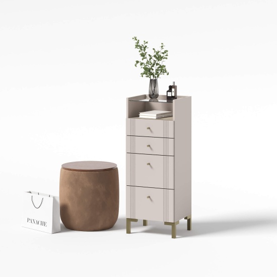 Комод 4 ящика (КМ2) "Одетта" 