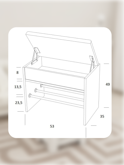 Обувница Пунто