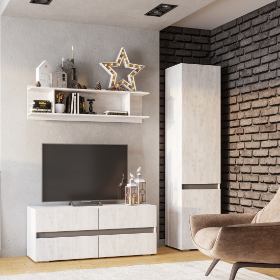 Полка навесная АН-01 Гостиная Мрия