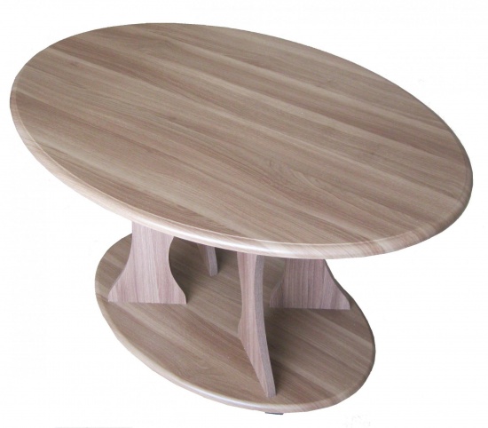 Стол журнальный овальный Эвкалипт