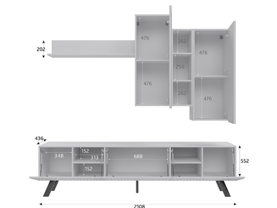 Набор для гостиной ГЛЭЙС