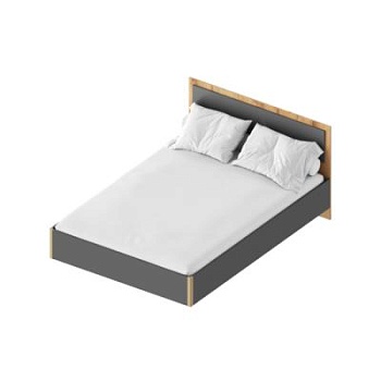 Стил Кровать 140 с подъемным механизмом