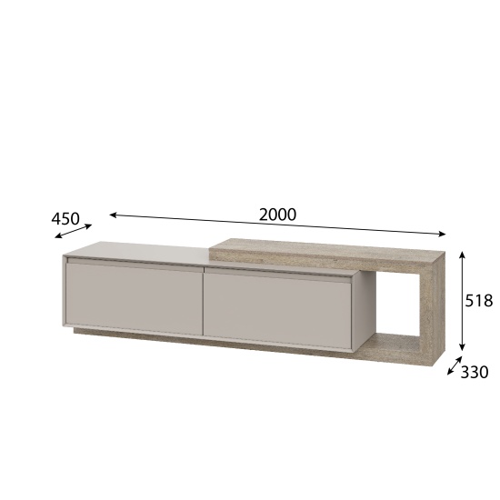 Тумба ТВ "Этна" 22 J-КШ