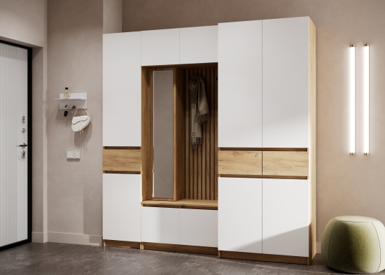 Модульная прихожая Бостон Лайт