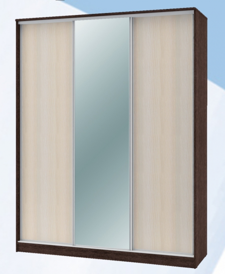 Шкаф-купе «Техно» 3х дв 1800х600 ДЗД