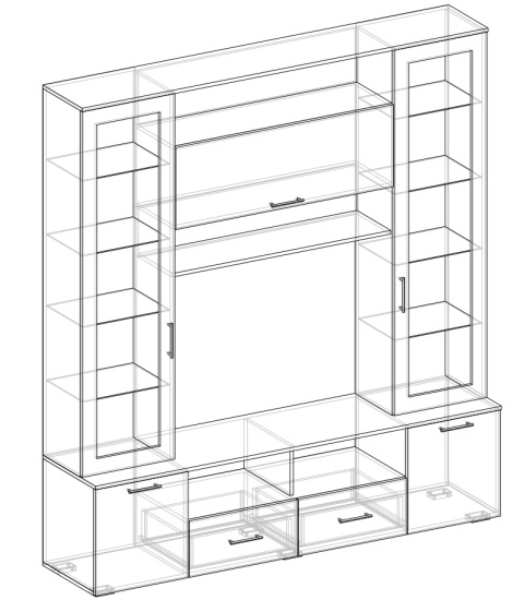 Виктория Центральная секция МебельМАРКЕТ