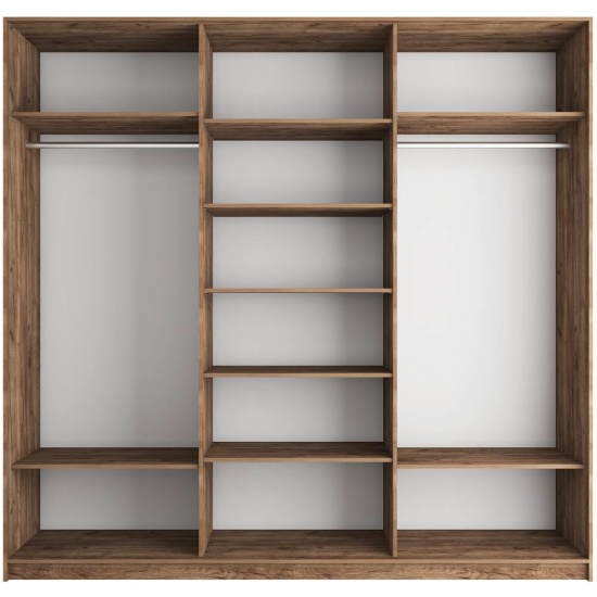 Шкаф-купе Широкий Прайм 3-х дверный (ЛДСП)