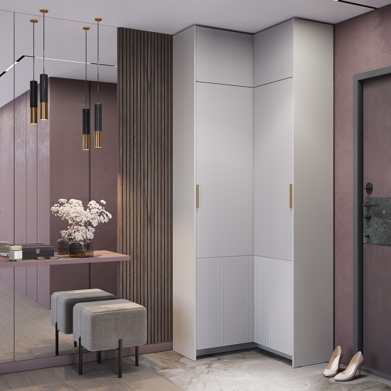 Шкаф угловой ШКУ-07 МС Пандора