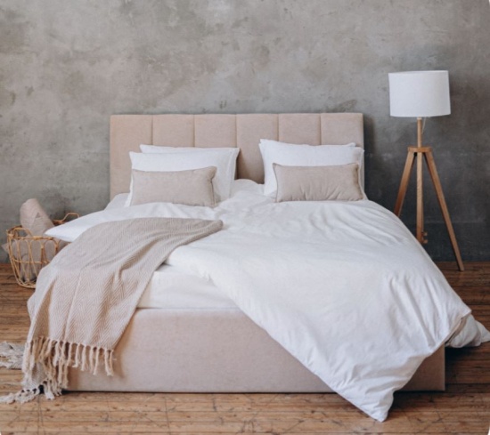 Кровать LINE 160х200 с подъемным механизмом двуспальная