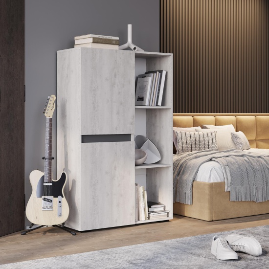 Шкаф стеллаж ШК-16 Гостиная Мрия