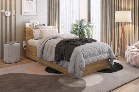 Кровать с подъемным механизмом "Юниор" 90х200 см