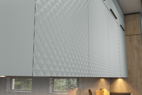 Модульная кухня "Этна" Софт Грей без столешницы