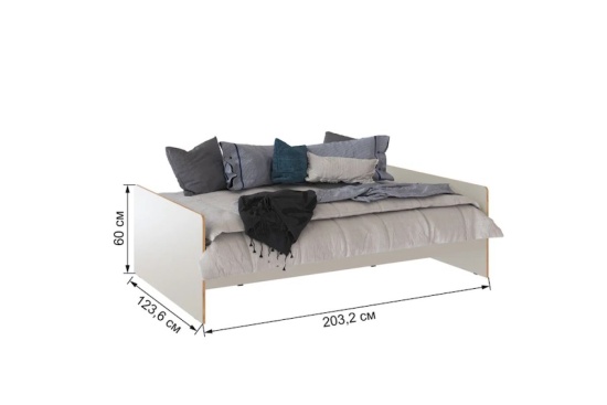 Кровать 1,2м "Асцелла"