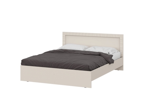  "Калипсо" Кровать (1,6х2,0) Меланж с основанием ДСП (Лайт) 1,6*2,0м