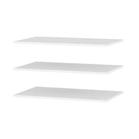 Полки ПЛ-23 белый (к шкафу "Софт" ШК-02)