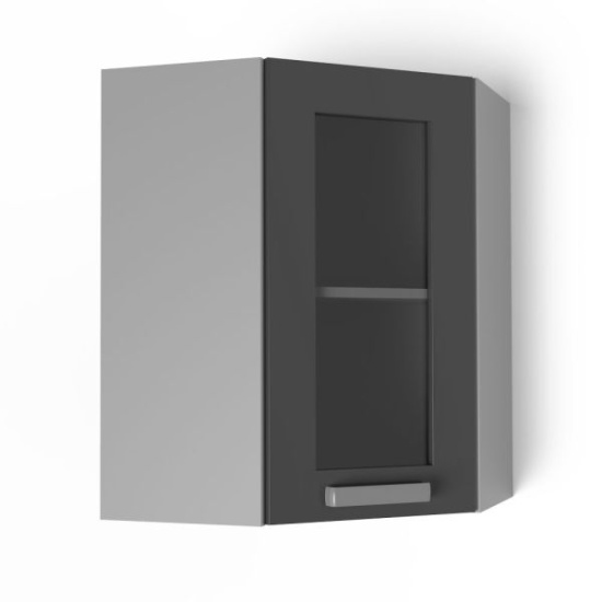 Витрина навесная угловая УВС Кампео