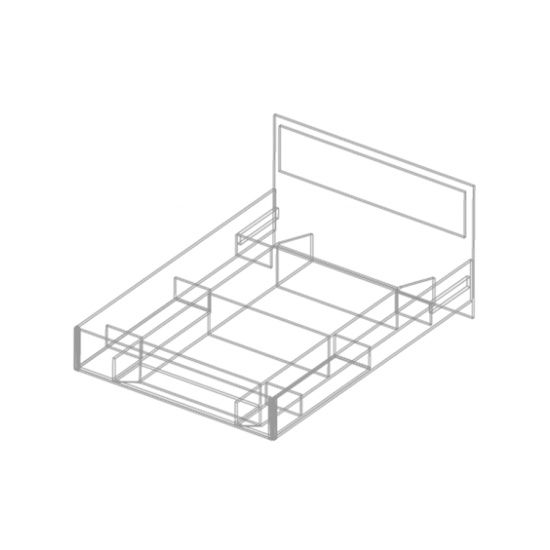 Стил Кровать 140 с подъемным механизмом