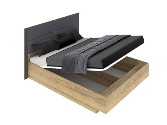 Кровать 1600 ШЕРЛОК 1600х2000 с подъемным механизмом