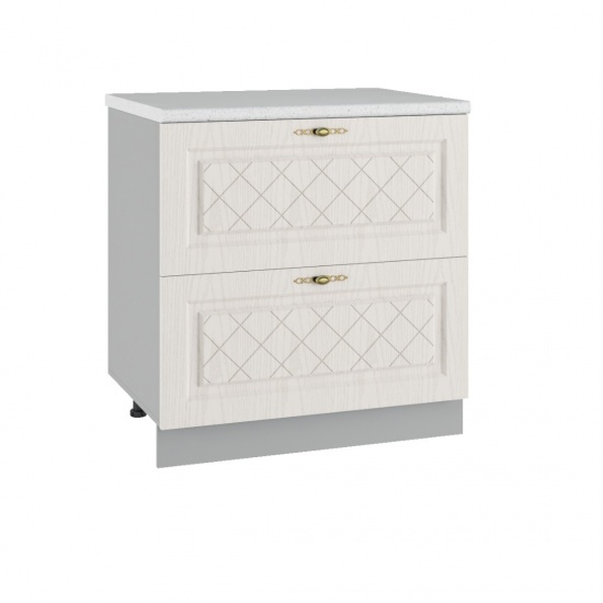 ГРАНД СК2 800 шкаф нижний комод 2 ящ. (без столешн.)