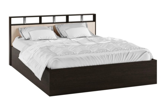 Кровать "Ненси 2" 1,6м +настил 1,6 из ЛДСП