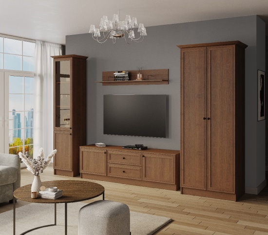 Модульная стенка Веста компоновка 2