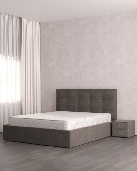 Кровать Верона 1600 велюр