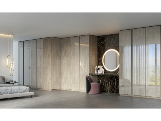 Гардеробная Этна Лак (Модульная)