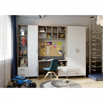 Детская Студент Нарус Дуб сонома/белый