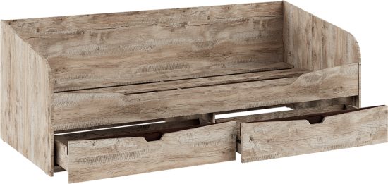 Хилтон Кровать 0,9м с ящиками