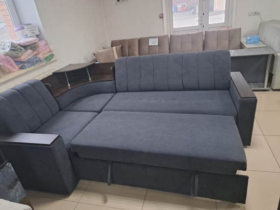 Диван угловой Лада с полкой с креслом