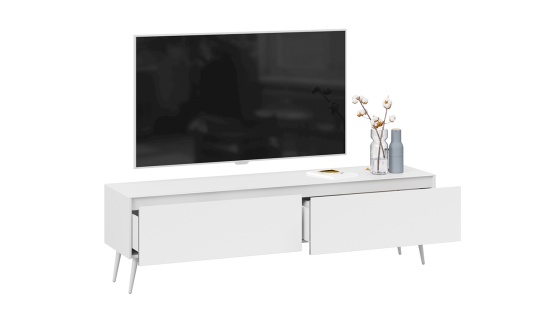 Тумба для теле- и радиоаппаратуры «Глосс» с опорами