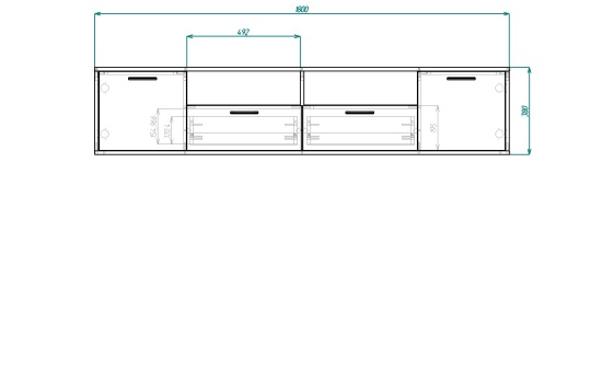 Тумба ТВ Брейк 180