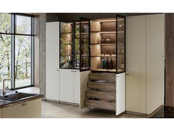 Гардеробная Этна Алебастр (Модульная)