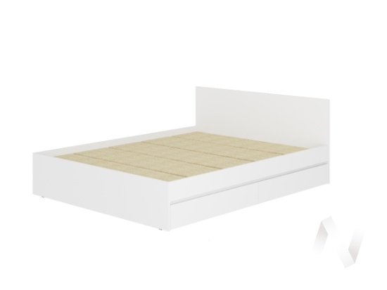 Кровать 1,2 КР-07 МС Симпл+настил ЛДСП