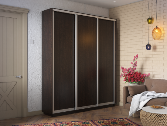 Шкаф-купе Экспресс ДСП/ДСП/ДСП 2400 х 2400 х 600