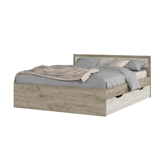 Дуб крафт серый /Дуб крафт белый