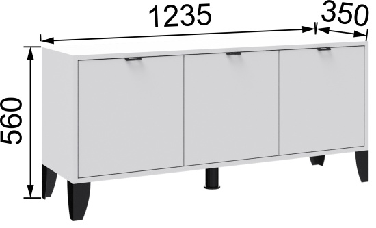 Гира тумба для ТВ-техники ГТ-1 