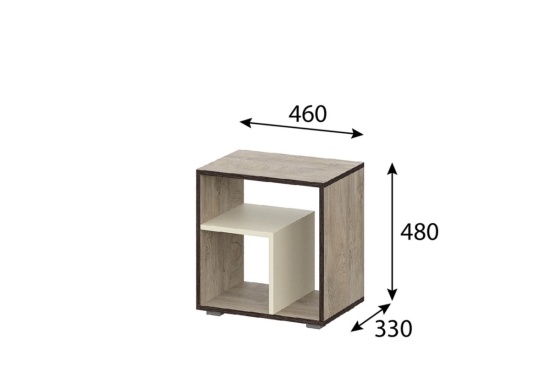 Тумба прикроватная (тб1) АБ "Этна"