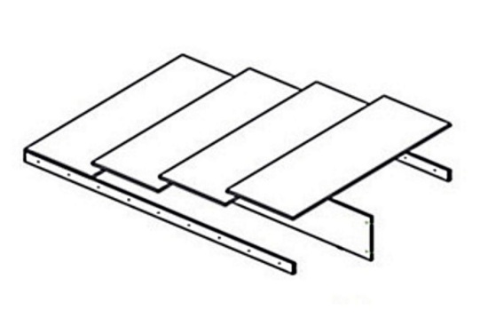 Кровать 1,4м "Вегас" ЛДСП настил 1,4